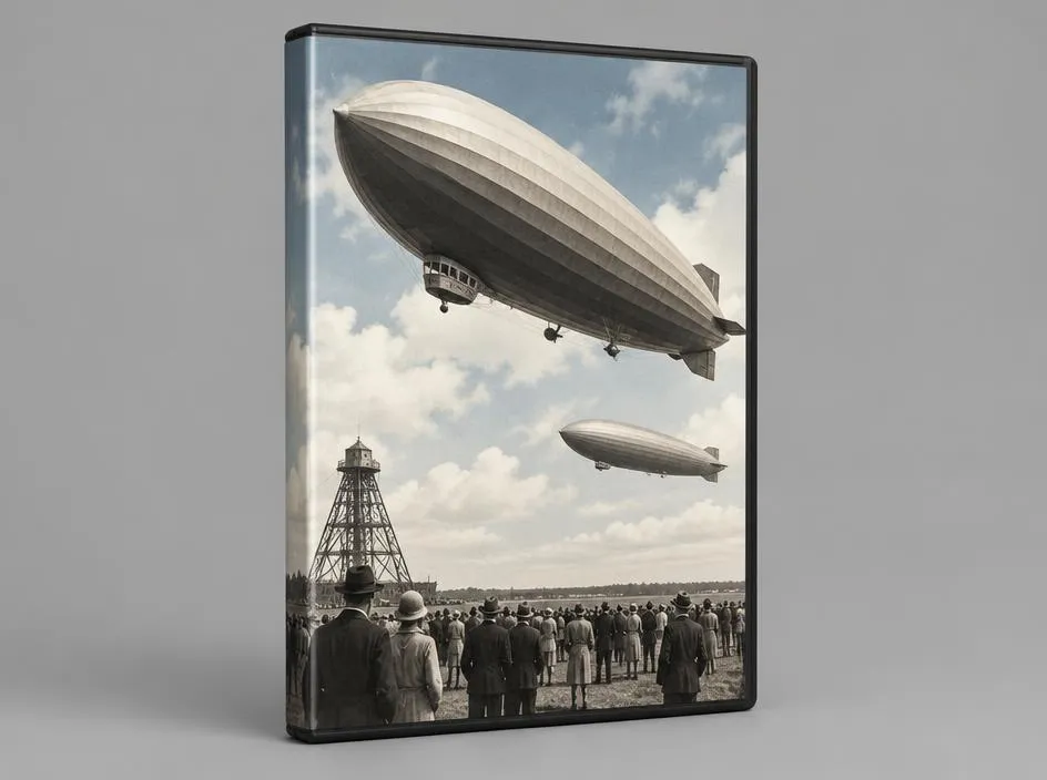 DVD sobre la historia de los Zeppelin y otros dirigibles